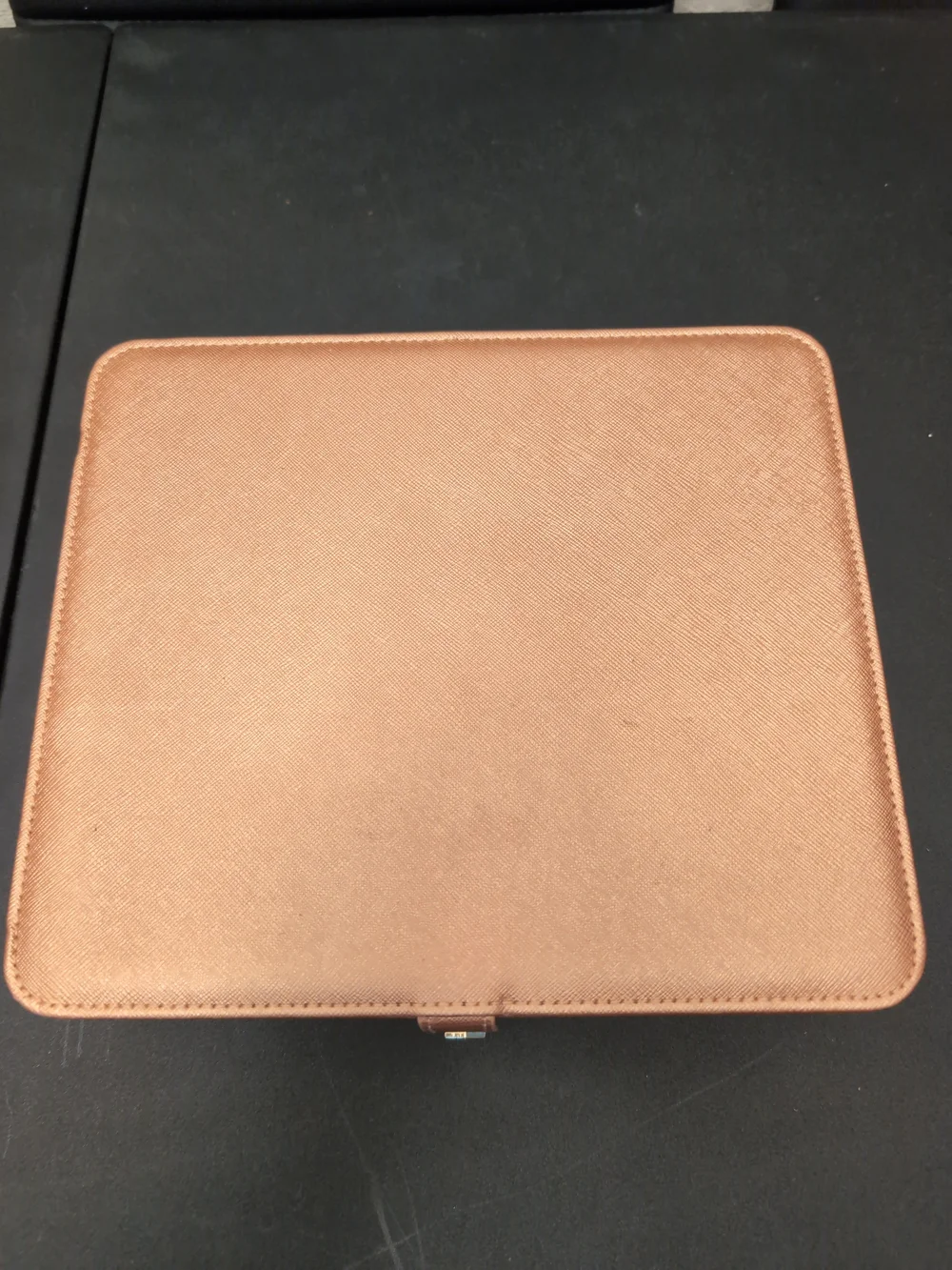 Large Jewelry Organizer Box in Copper Tone